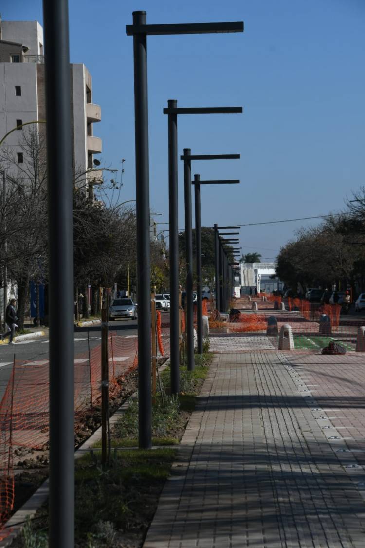 San Francisco se prepara para inaugurar la revalorización del Bv. 9 de Julio, senda peatonal y bicisenda en altura