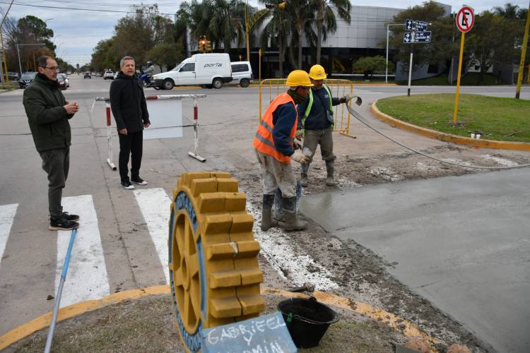 Continúa la reparación integral de la Avenida del Libertador (N)