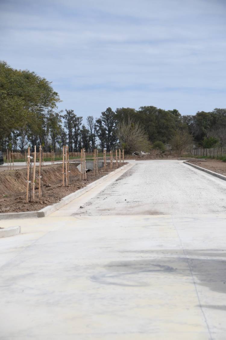 El municipio habilitó oficialmente Av. Rosario de Santa Fe en el loteo Parque Norte