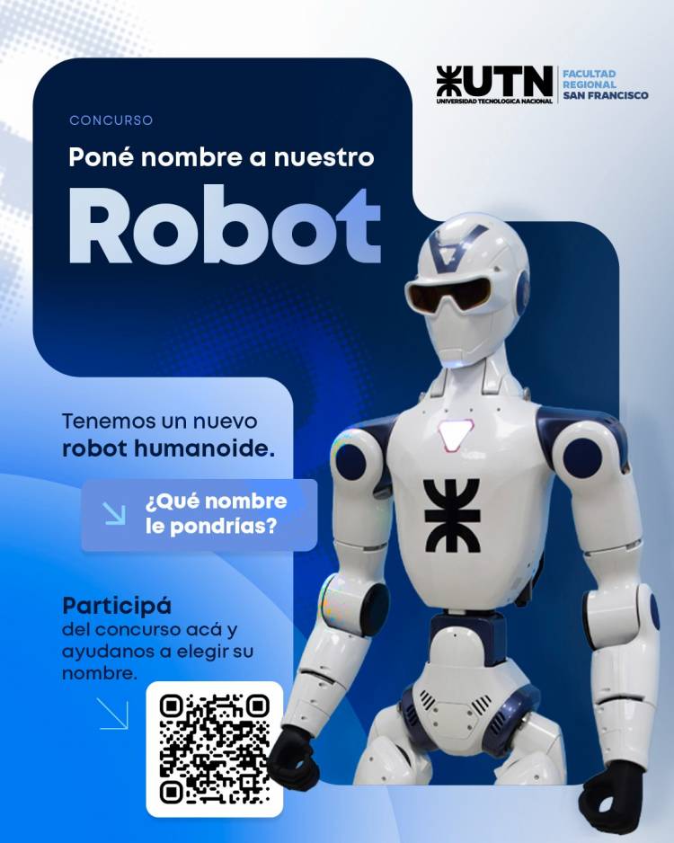 Ya está en marcha el concurso "Poné nombre a nuestro Robot"