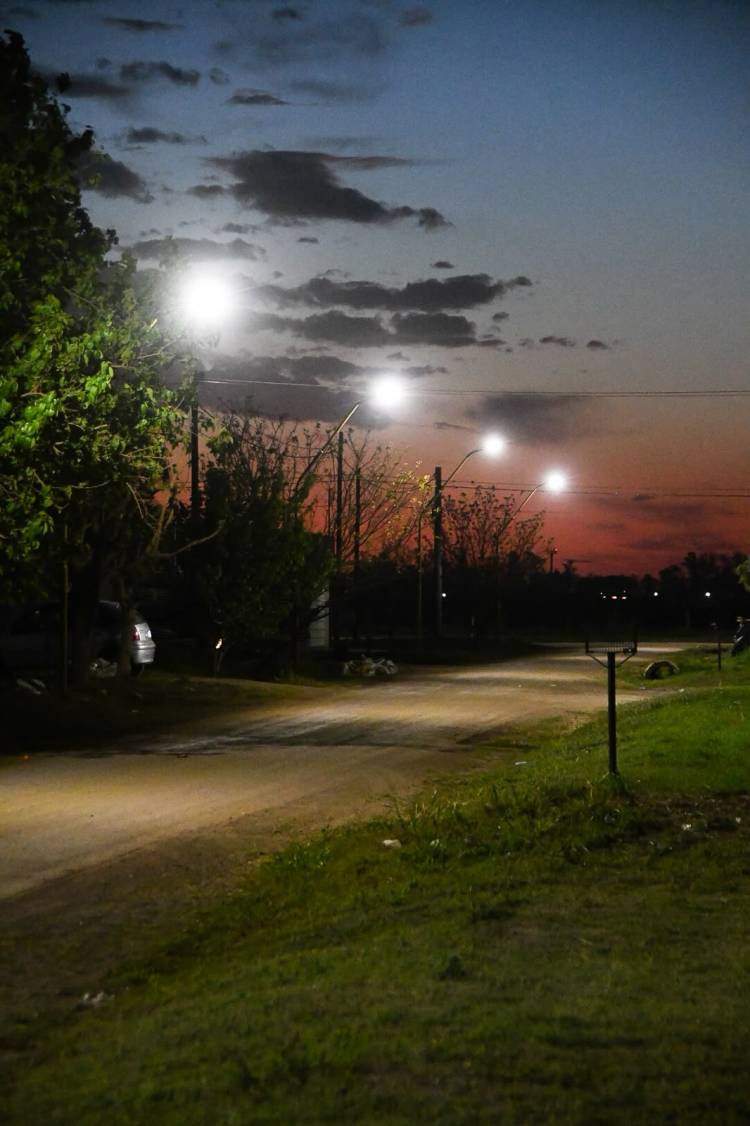 Villa Golf completó la modernización de su alumbrado con tecnología LED