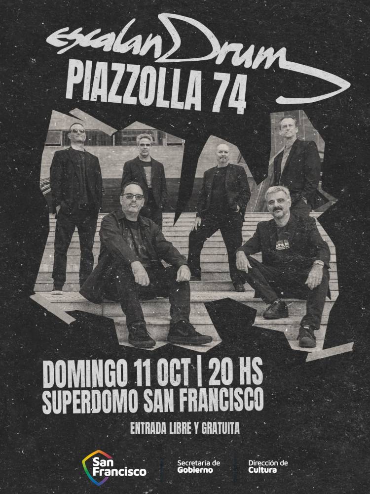 Escalandrum llega a San Francisco con “Piazzolla 74”