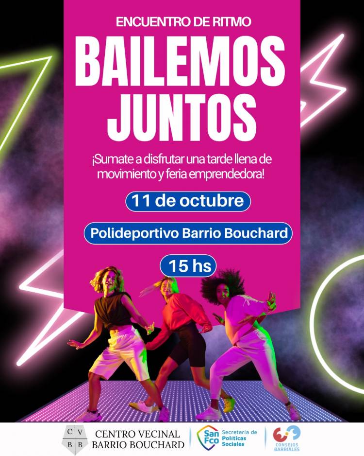 Este domingo se llevará a cabo la actividad “Bailemos Juntos, Encuentro de Ritmos”