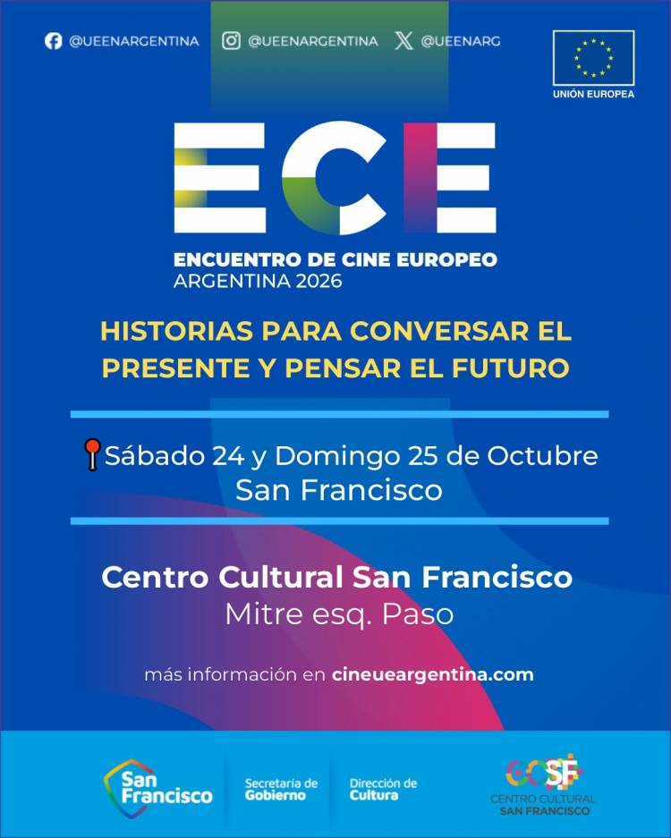 San Francisco se prepara para recibir la XXI edición del Encuentro de Cine Europeo