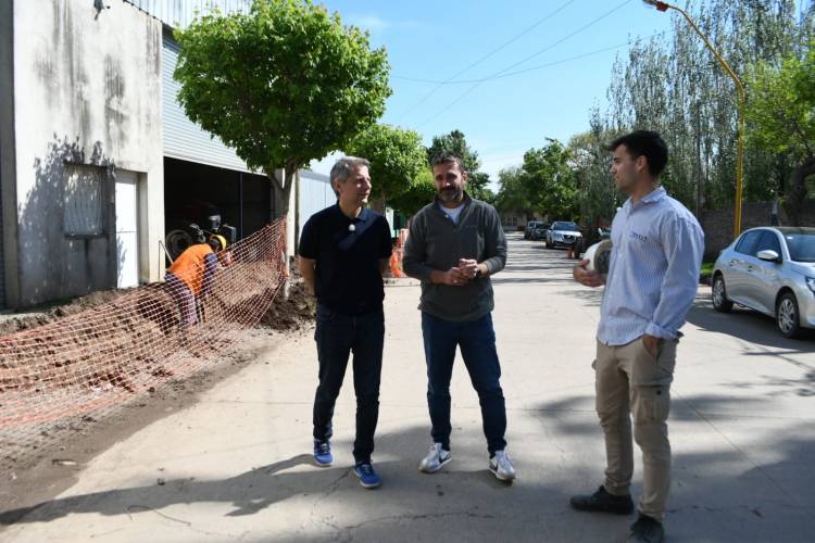 Más de 1.100 vecinos de San Cayetano serán beneficiados con la llegada del gas natural